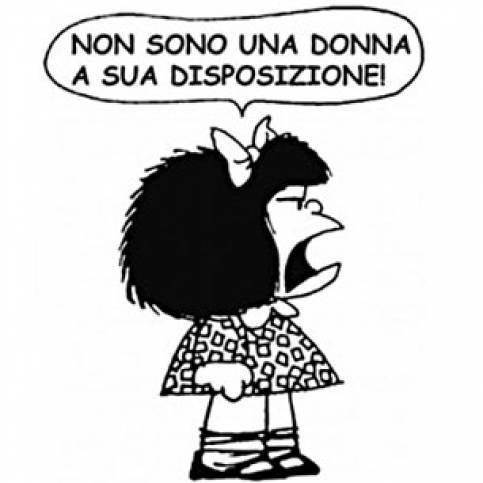 Mafalda enojada